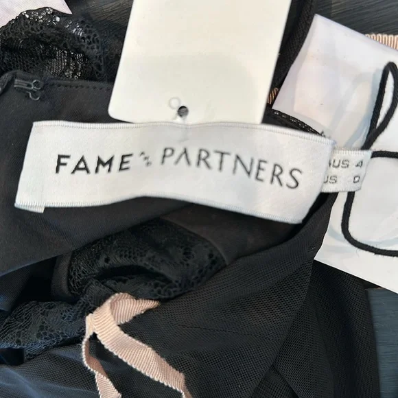 FAME and PARTNERS Tiered Floor-Length Gown - Picture 11 of 15